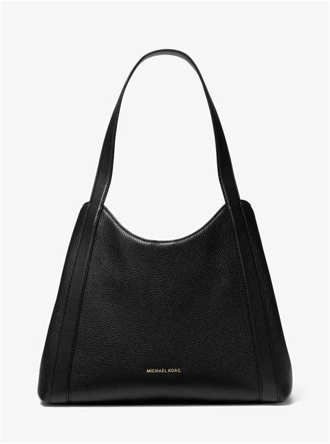 michael kors pebbled shoulder tote|Michael Kors totes for women.